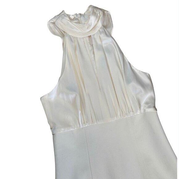 CINQ A SEPT Emerie Dress Ivory White Midi $595 NWT Sz 2 - Picture 6 of 6